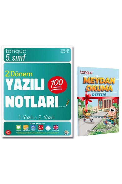 Tonguç Yayınları 5. Sınıf Yazılı Notları 2. Dönem 1 Ve 2. Yazılı Ve Meydan Okuma Defteri Hediyeli