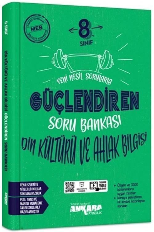 Ankara Yayınları Ankara 8. Sınıf Güçlendiren Din Kültürü Ve Ahlak Bilgisi Soru Bankası