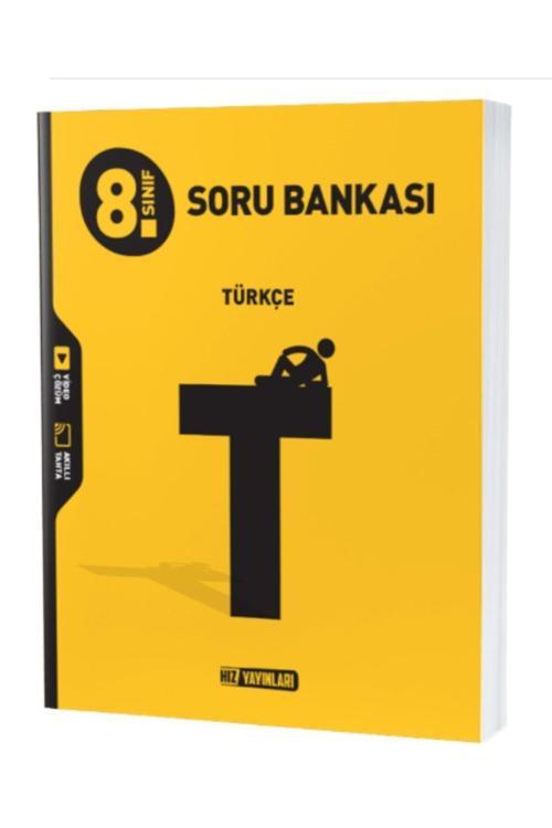 Hız Yayınları 8. Sınıf Lgs Temel Türkçe Soru Bankası (Güncel İçeriğe Sahiptir)