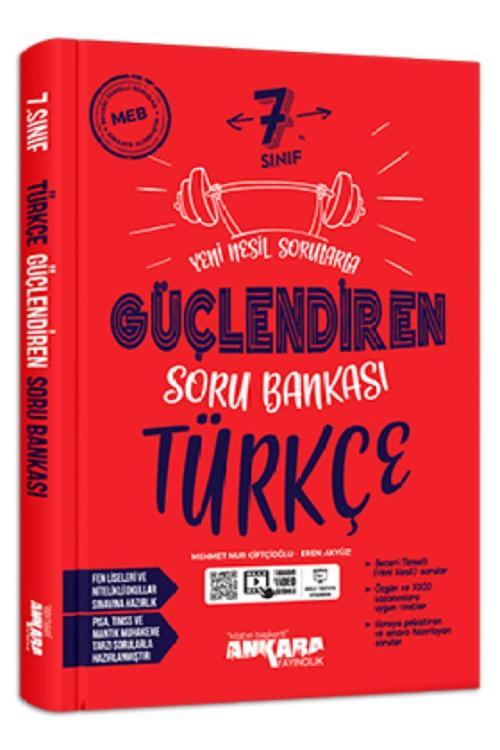 Ankara Yayınları Ankara Yayıncılık 7. Sınıf Türkçe Güçlendiren Soru Bankası