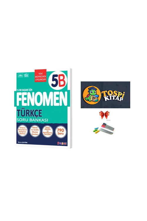 Fenomen Yayıncılık Fenomen 5. Sınıf B Serisi Türkçe Soru Bankası