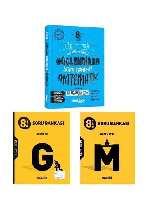 Hız Yayınları Lgs Güçlendiren Matematik 8.Sınıf Soru Bankası Geometri+ Matematik Soru Seti 2022-2023