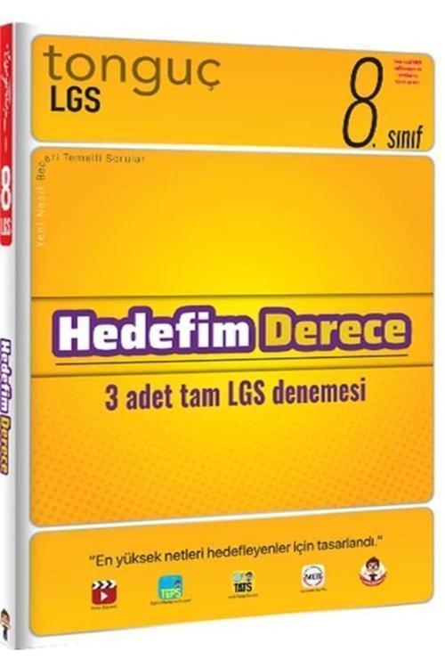 Tonguç Akademi Yayınları 8.Sınıf Lgs Hedefim Derece Denemeleri