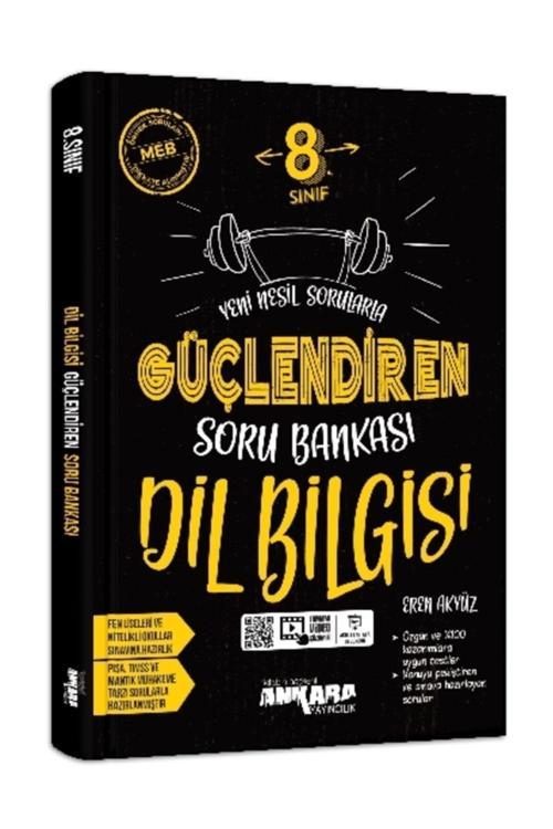Ankara Yayıncılık 8.Sınıf Dilbilgisi Güçlendiren Soru Bankası