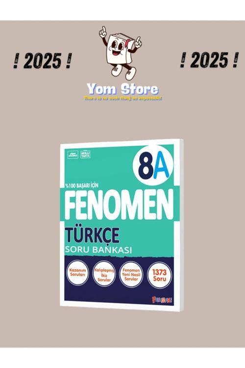 Fenomen Yayıncılık 8. Sınıf Türkçe (A) Soru Bankası 2025