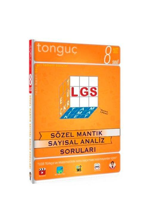 Tonguç Akademi Yayınları 8.Sınıf Lgs Sözel Mantık Sayısal Analiz Soruları 2020-2021