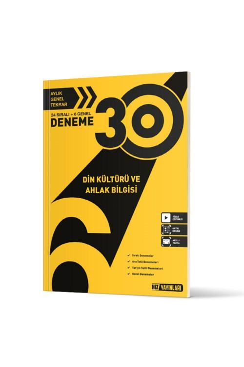 Hız Yayınları 6. Sınıf Din Kültürü Ve Ahlak Bilgisi Deneme 30 Lu