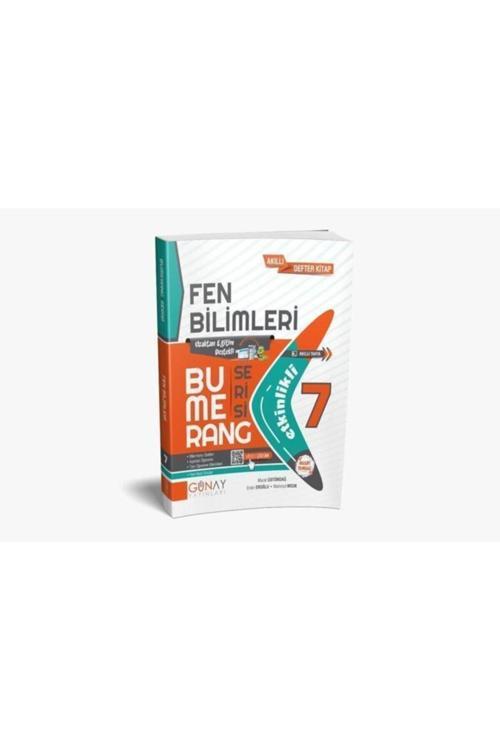 Günay Yayınları 7.Sınıf Bumerang Etkinlikli Fen Bilimleri Akıllı Defter