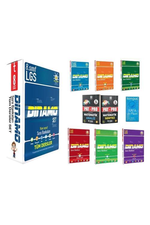 Tonguç Yayınları 8. Sınıf Dinamo Tüm Dersler Soru Bankası Seti Ile Pat-Pro Matematik Soru Bankası Seti+Kafa Defteri