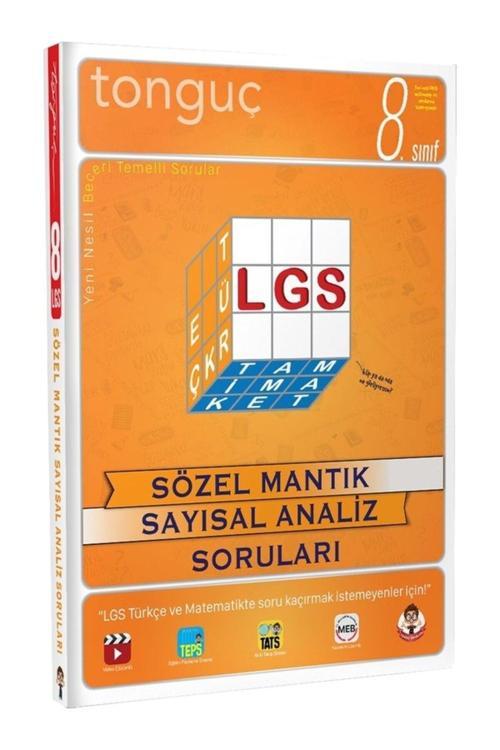 Tonguç Yayınları 8.Sınıf Lgs Sözel Mantık Sayısal Analiz Soruları - Kolektif