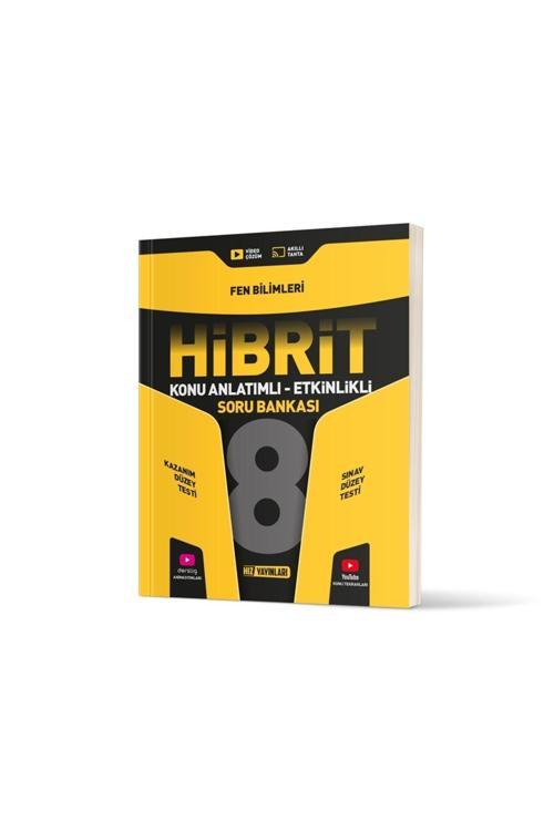 Hız Yayınları 2024 - 2025 Müfredat Yeni Nesil 8.Sınıf Hibrit Fen Bilimleri Konu Anlatımlı Soru Bankası