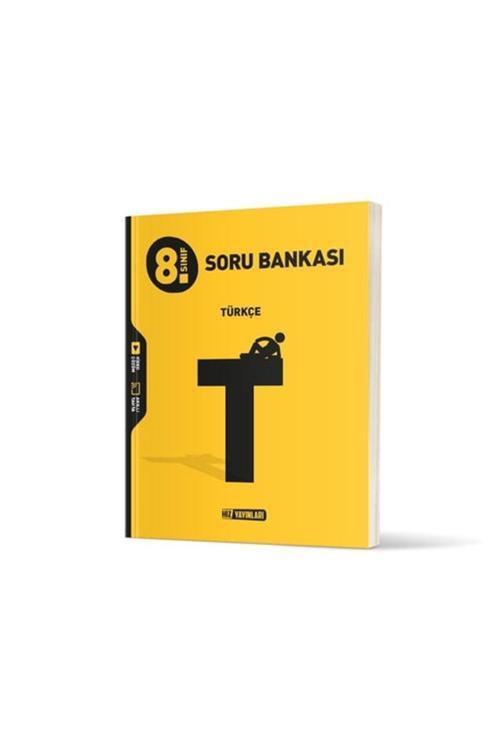 Hız Yayınları 2024 - 2025 Müfredat Yeni Nesil 8.Sınıf Türkçe Soru Bankası