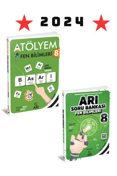 Arı 2024 Lgs 8. Sınıf Fen Bilimleri Atölyem + Soru Bankası Seti
