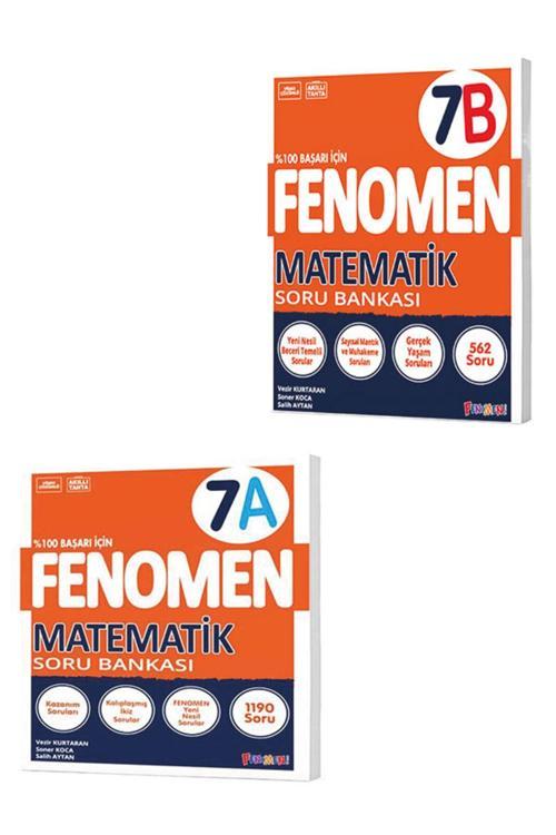 Fenomen Yayıncılık 7. Sınıf Fenomen Matematik A B Tüm Dersler Soru Bankası Set