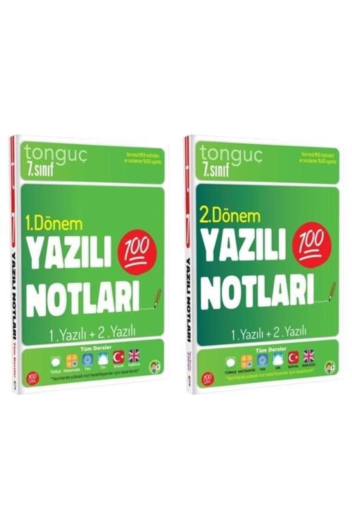 Tonguç Yayınları 7. Sınıf Yazılı Notları 1. Dönem Ve 2. Dönem 1 Ve 2. Yazılı