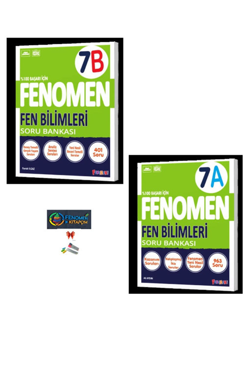 Fenomen Yayıncılık 7.Sınıf Fen Bilimleri A-B Soru Bankası