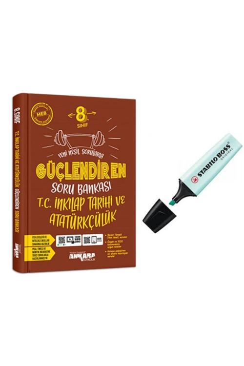 Ankara Yayıncılık 8. Sınıf Inkılap Tarihi Ve Atatürkçülük Güçlendiren Soru Bankası + Stabilo Boss