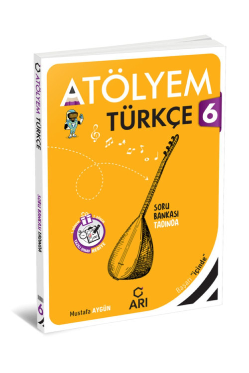 Arı Yayıncılık 6. Sınıf Türkçe Atölyem Soru Bankası Yeni Basım