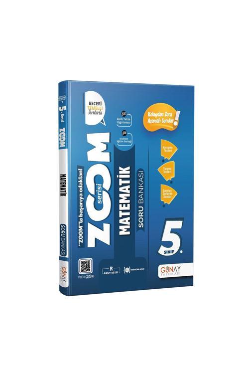 Günay Yayınları Yeni Müf. 5. Sınıf Matematik Zoom Serisi Soru Bankası Güncel