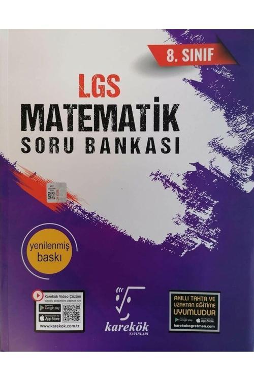 Karekök Yayınları Karekök 8.Sınıf Lgs Yeni Güncel Matematik Soru Bankası - Krk