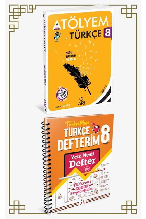 Arı Yayıncılık 8. Sınıf Arı Yayınları Türkçe Atölyem Ve Defter Seti