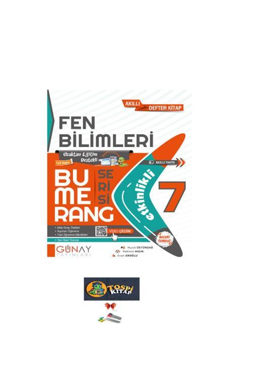 Günay Yayınları 7. Sınıf Bumerang Serisi Fen Bilimleri Konu Anlatımlı Ve Etkinlikli Soru