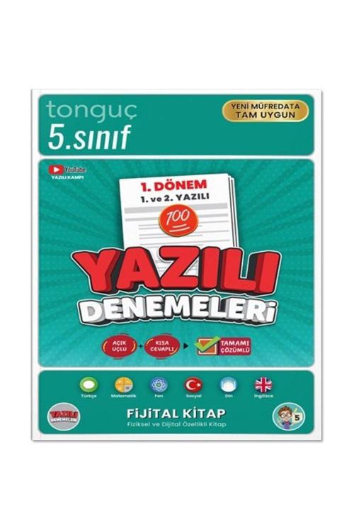 Tonguç Yayınları Akademi 5. Sınıf 1. Dönem 1 Ve 2. Yazılı Denemeleri