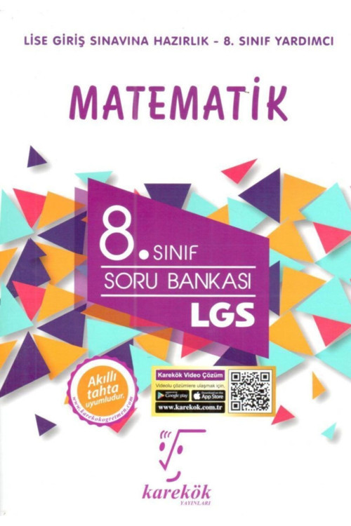 Karekök Yayınları Karekök 8.Sınıf Lgs Matematik Soru Bankası - 2021 Lgs Kitapları