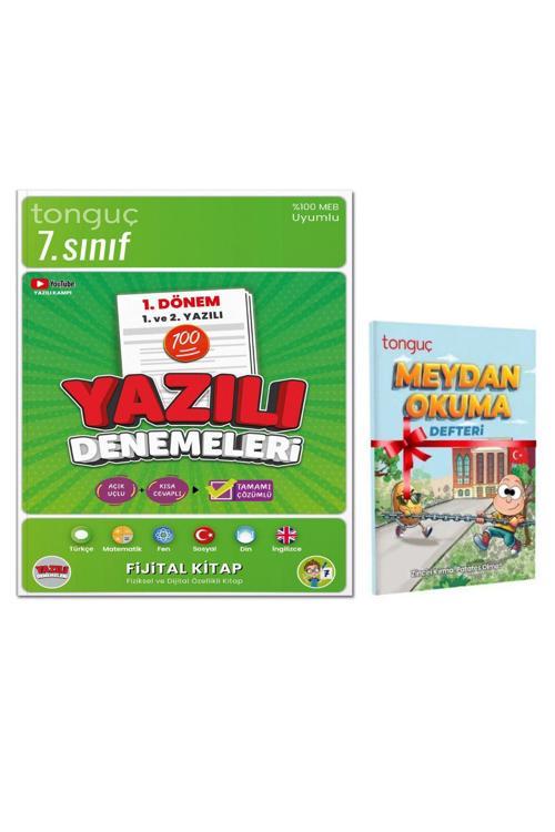 Tonguç Yayınları 7. Sınıf Yazılı Denemeleri 1. Dönem 1 Ve 2. Yazılı Ve Meydan Okuma Def. Hed.