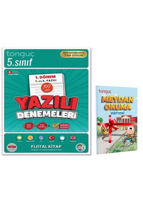 Tonguç Yayınları 5. Sınıf Yazılı Denemeleri 1. Dönem 1 Ve 2. Yazılı Ve Meydan Okuma Def. Hediyeli