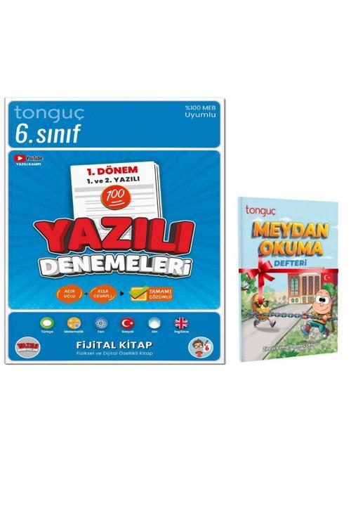 Tonguç Yayınları 6. Sınıf Yazılı Denemeleri 1. Dönem 1 Ve 2. Yazılı Ve Meydan Okuma Defteri Hediyeli