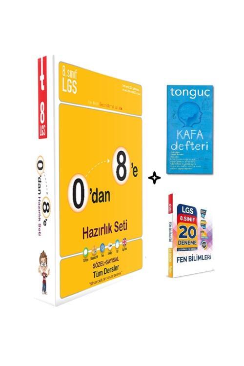 Tonguç Yayınları 8. Sınıf Lgs 0'Dan 8'E Hazırlık Seti Ve Kafa Defteri+20'Li Deneme Hediyeli Büyük Fırsat Seti