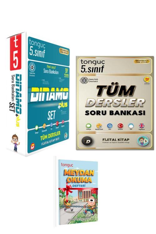 Tonguç Yayınları 5. Sınıf Dinamo Tüm Dersler Soru Bankası Set Ve 5. Sınıf Tüm Dersler Sb Meydan Okuma Def. Hed.