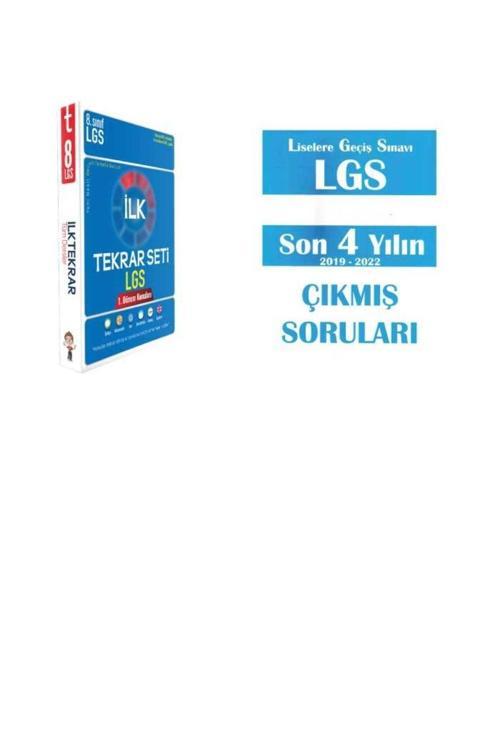 Tonguç Yayınları 8.Sınıf Lgs Ilk Tekrar Seti+Lgs Son 4 Yılın Çıkmış Sınav Soruları Hediyeli