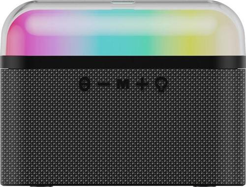 Bluetooth Speaker P60 RGB Led Işıklı Taşınabilir Kablosuz Hoparlör Thunder Wireless Siyah
