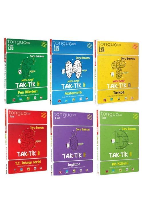 Tonguç Yayınları 8. Sınıf Tak-Tikli Tüm Dersler Soru Bankası Seti