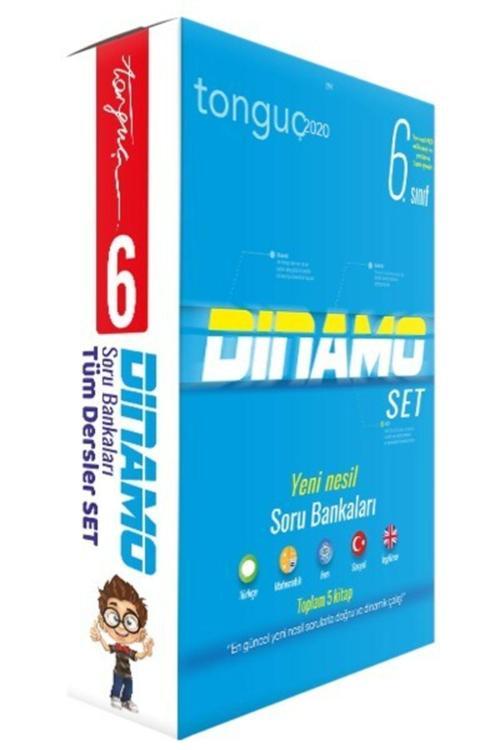 Tonguç Yayınları 6. Sınıf Dinamo Tüm Dersler Soru Bankası Set 5 Kitap