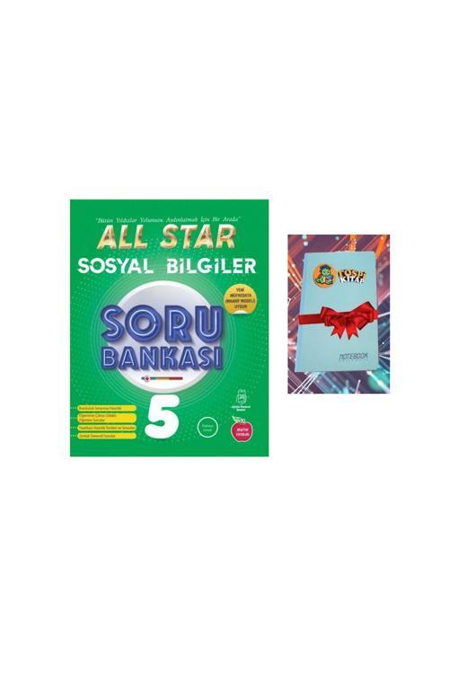 Newton Yayınları 5.Sınıf All Star Soru Bankası -- Sosyal Bilgiler (Not Defteri Hediyeli)