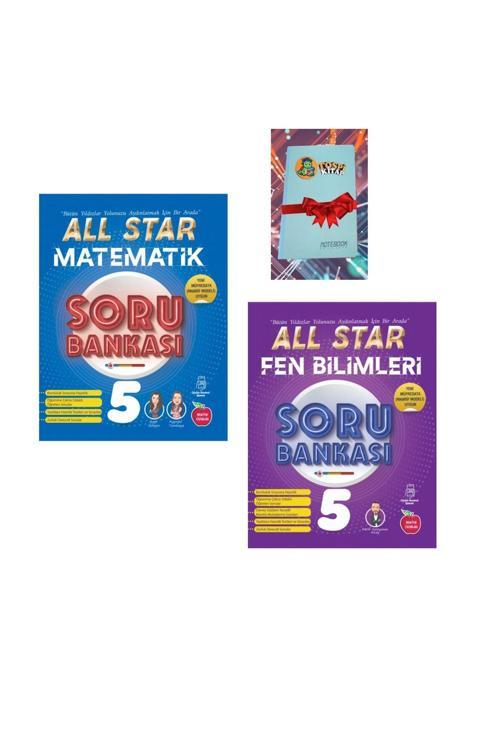 Newton Yayınları 5.Sınıf All Star Soru Bankası -- Fen Biilimleri + Matematik (Not Defteri Hediyeli)