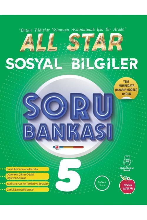 Newton Yayınları 5.Sınıf Sosyal Bilgiler All Star Soru Bankası