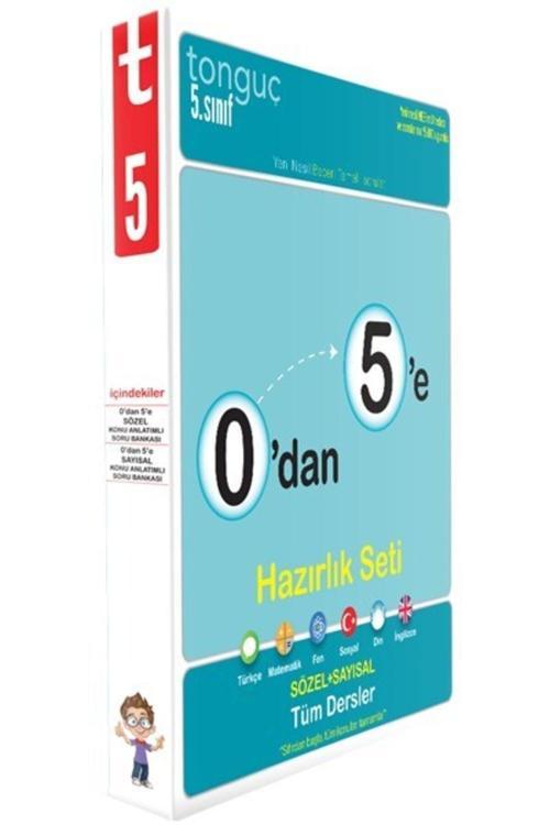 Tonguç Yayınları 5. Sınıf 0'Dan 5'E Sayısal Ve Sözel Konu Anlatımlı Soru Bankası