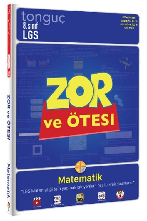 Tonguç Yayınları Akademi 8. Sınıf Zor Ve Ötesi Matematik Soru Bankası