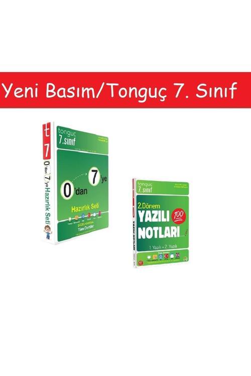 Tonguç Yayınları 0'Dan 7'Ye Konu Anlatımlı Soru Bankası Seti & 7. Sınıf Yazılı Notları 2. Dönem 1 Ve 2. Yazılı