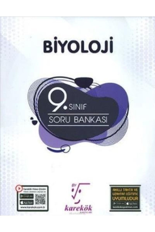 Karekök Yayıncılık Karekök 9. Sınıf Biyoloji Soru Bankası