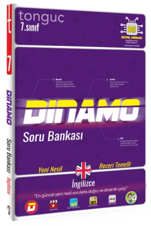 Tonguç Yayınları 7.Sınıf Dinamo Ingilizce Soru Bankası