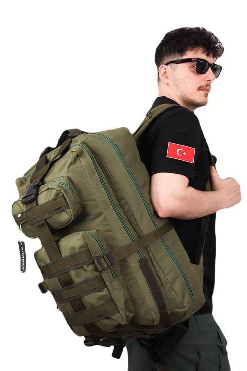 65 Lt Kamp Arazi Sırt Çantası - Aksesuar Fonksiyonlu Outdoor Çanta