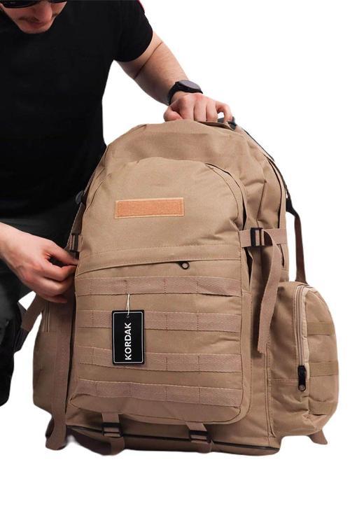 75 Lt Outdoor Sırt Çantası - Yan Cepli Peç Alanlı Geniş Kamp Çantası