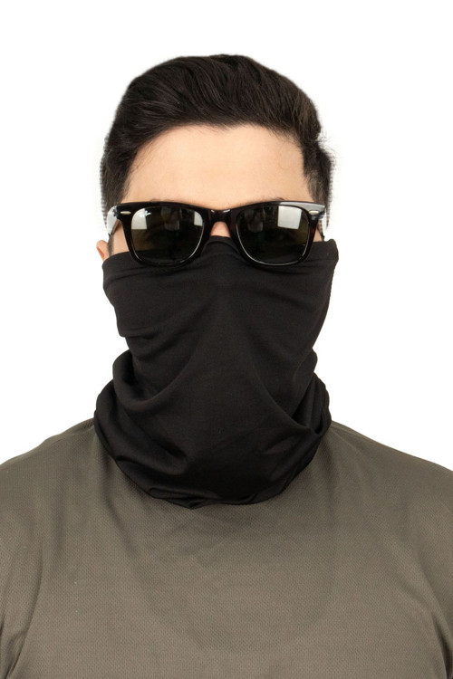 Tactical Askeri Bandana Buff - 17 Şekilde Kullanılabilen Model - Bej Siyah Kamuflaj