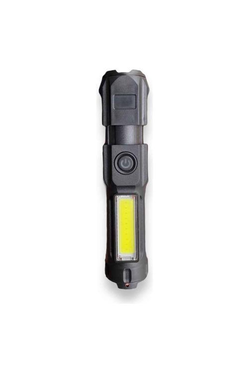 Teleskopik Usb Şarj Edilebilir Led El Feneri