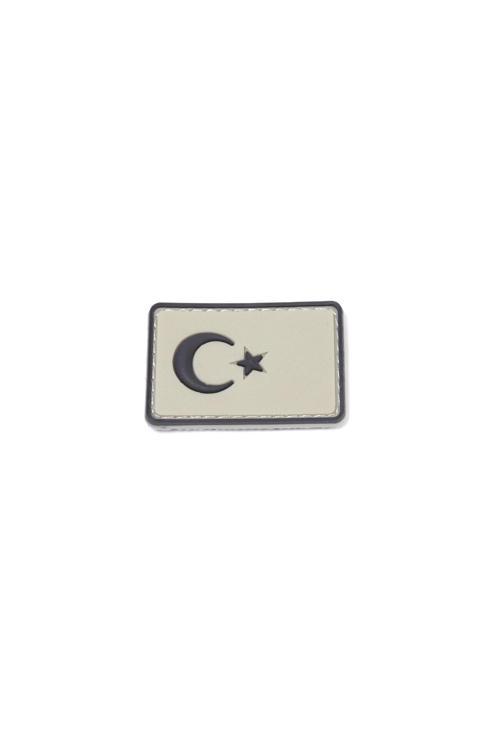 Türk Bayrağı Bej Taktikalı Küçük Peç